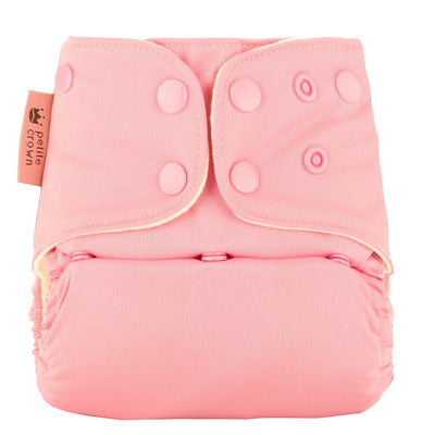 Petite Crown | Trima AIO (AI2) Cloth Diaper | One Size | Blush