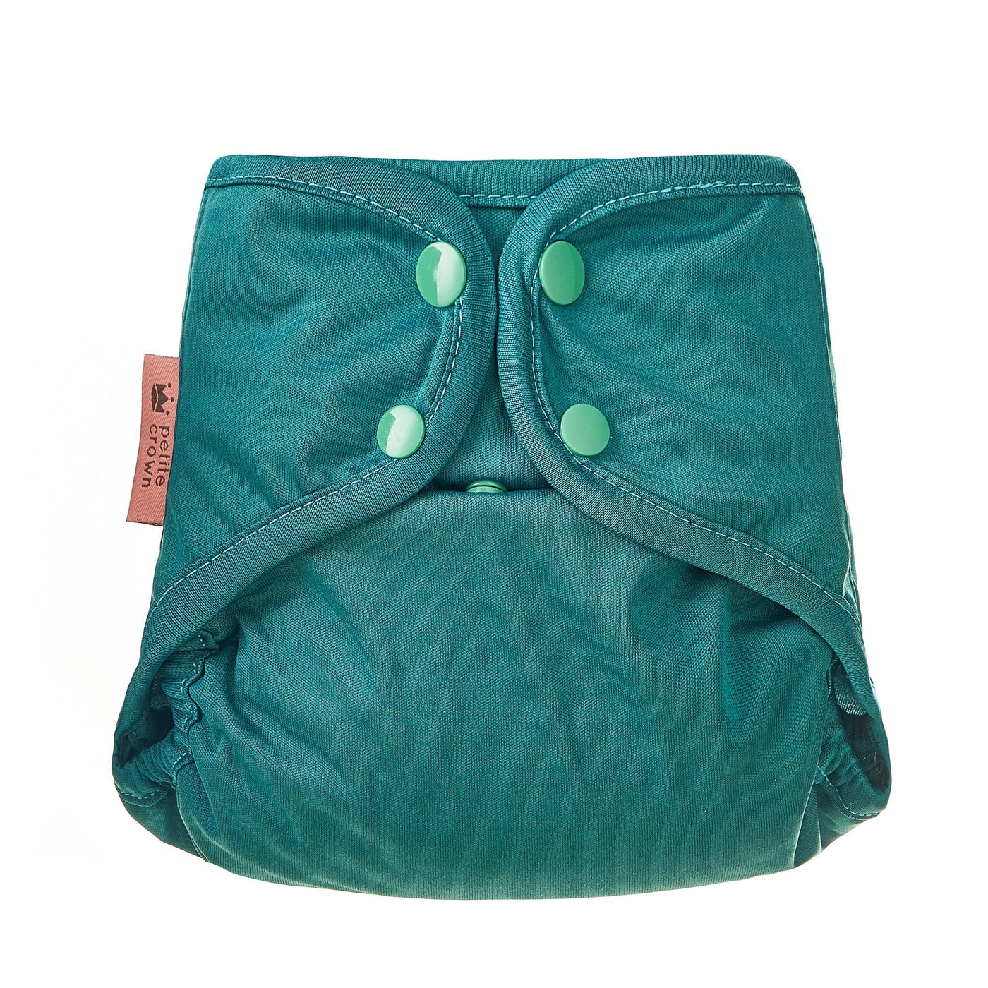 Petite Crown | Catcher Cloth Diaper Cover | One Size | Teal