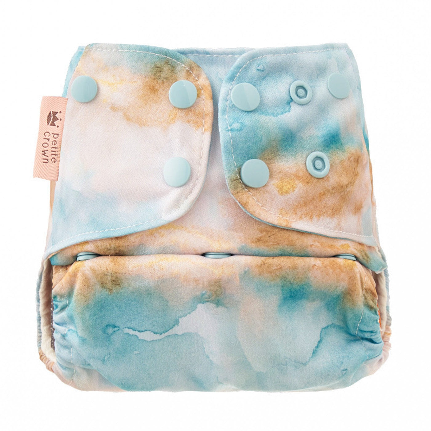 Petite Crown | Swim/Pocket Cloth Diaper | Plus (XL) | Moonstone