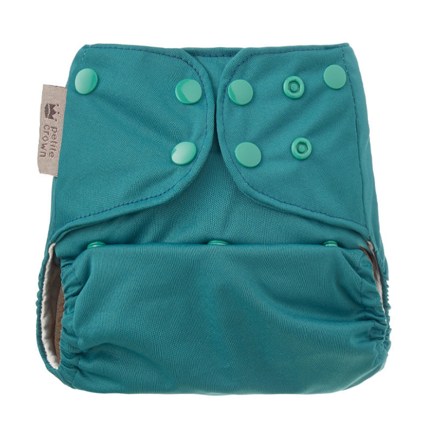 Petite Crown | Swim/Pocket Cloth Diaper | Plus (XL) | Teal
