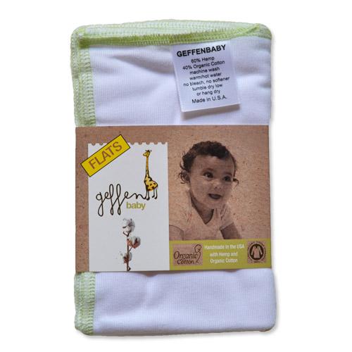 Geffen | Flat Cloth Diaper | Hemp Jersey | 1 Pack