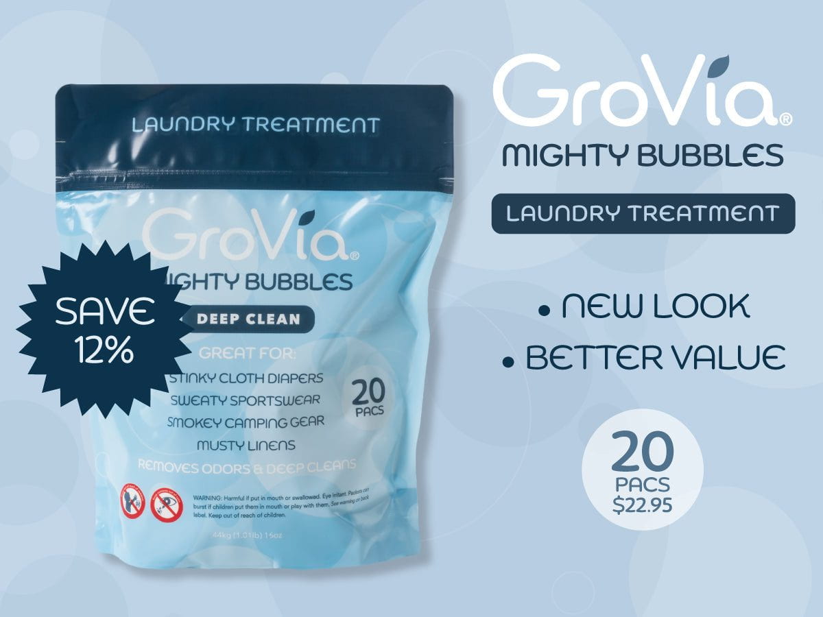 GroVia | Mighty Bubbles | Laundry Treatment